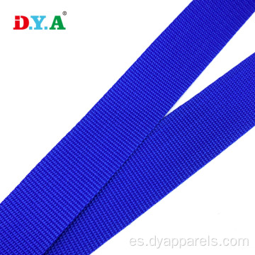 Sling de cinta de cinta de PP al por mayor 3.7 cm azul marino